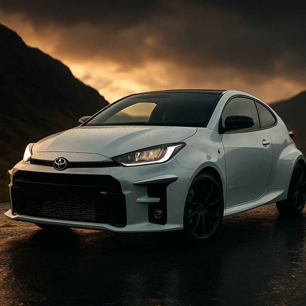 Toyota GR Yaris na gorski cesti